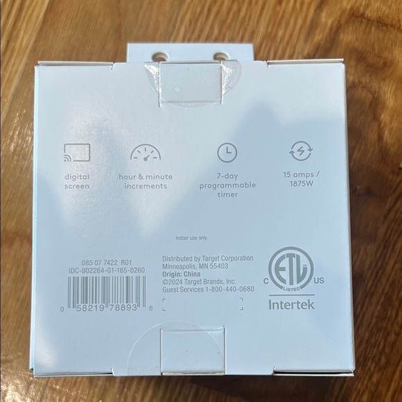 Heyday Gray Outlet Timer - Picture 2 of 4